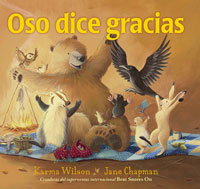 Oso dice gracias