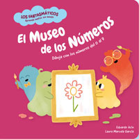 El museo de los números : dibuja los números del 1 al 9