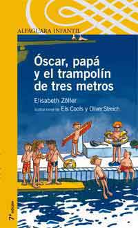 Óscar, papá y el trampolín de tres metros