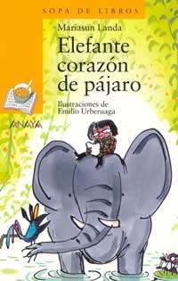 Elefante corazón de pájaro
