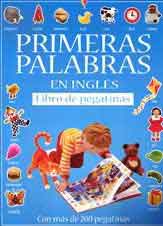 Primeras palabras en inglés : libro de pegatinas