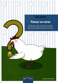 Pensar en verso : poesía para niños que leen con adultos : poesía para adultos que leen con niños
