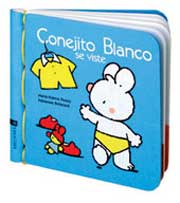 Conejito Blanco se viste