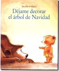 Déjame decorar el árbol de Navidad