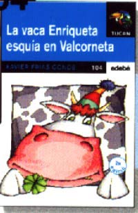 La vaca Enriqueta esquía en Valcorneta