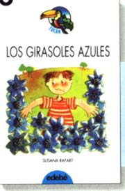 Los girasoles azules