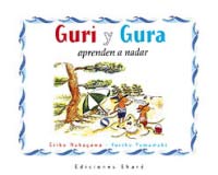 Guri y Gura aprenden a nadar