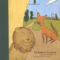El león y la zorra : fábula de Esopo