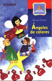 Ángeles de colores : retablillo de navidad