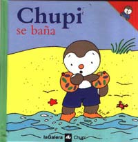Chupi se baña