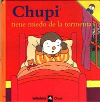 Chupi tiene miedo de la tormenta