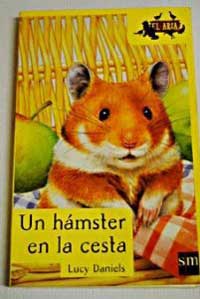 Un hámster en la cesta