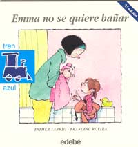 Emma no se quiere bañar