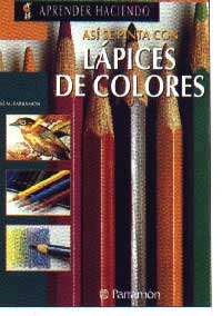 Así se pinta con lápices de colores