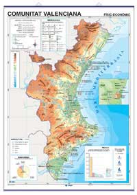 Mapa de Comunitat Valenciana