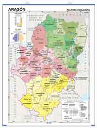 Mapa de Aragón