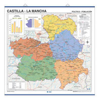 Mapa de Castilla la Mancha