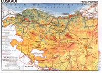 Mapa de Euskadi