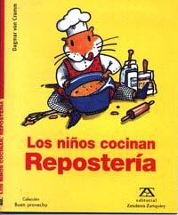 Los niños cocinan repostería