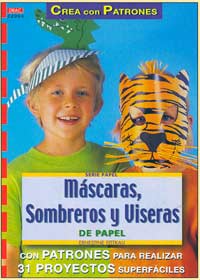 Máscaras, sombreros y viseras de papel