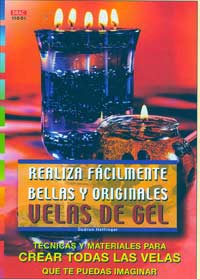 Realiza fácilmente bellas y originales velas de gel