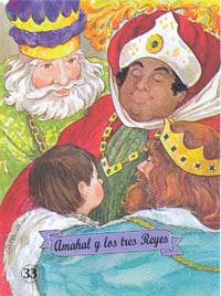 Amahal y los tres reyes