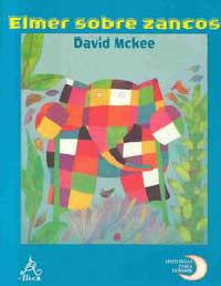Elmer sobre zancos