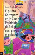 El pirata Garrapata en la Ciudad Prohibida de Pekín casi pierde el peluquín